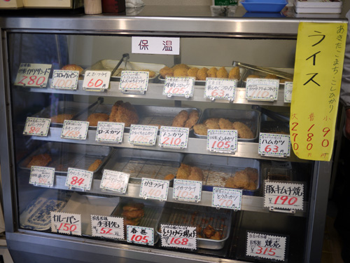 肉のイチムラ枝川店2揚げ物ケース